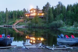 big sand lodge night one with boats low